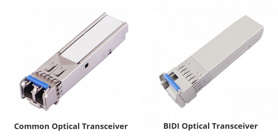 Difference between BIDI transceiver and Common transceiver